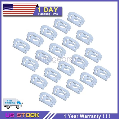 20169887 Windshield & Rear Window Trim Molding Clips 75-90 For Chevy Caprice - Image 1 of 4