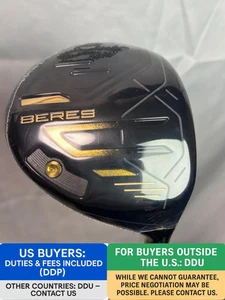HONMA BERES Black 2024 Fairway wood 5W SR-Flex ARMRQ FX Black Japan exclusive - Picture 1 of 15