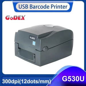 GODEX G530U Thermal Transfer Printer 300DPI Print Width of 4 inch Shipping Label - Bild 1 von 11