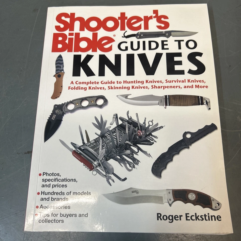 Shooter's Bible Guide to Knives : A Complete Guide to Hunting Knives Survival... Foto 1 de 4