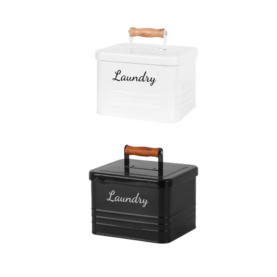 Organizer Da Tavolo per Bucato con Coperchio E Custodia in Ferro - Immagine 1 di 1