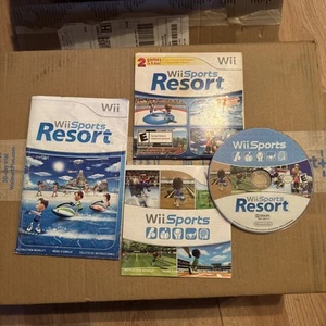Wii Sports and Wii Sports Resort 2 in 1 Combo Disc CIB Tested and Working - Picture 1 of 6