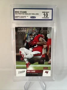 Carrete destacado Mike Evan’s 2022 Panini Prestige #HR-3 Mike Evans CCG 10 - Imagen 1 de 2