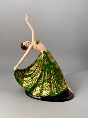 Coalport Art Deco The Dancer Limited Edition 30cm Figurine Boxed & Certificate - image 1 of 4