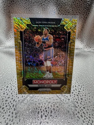 2024-25 Panini Prizm Monopoly Patrick Ewing Gold Millionaire Shimmer/500 #LEG8 Foto 1 de 2