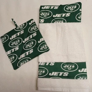 NFLNew York Jets hängende Küchentücher und Topflappen Set - Bild 1 von 1