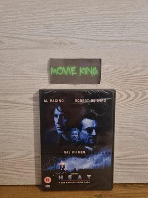 Heat (DVD, 1995) NEW & SEALED Al Pacino Robert DeNiro Val Kilmer [Region 2] [UK] - Image 1 of 4