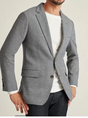 Bonobos Italian Knit Blazer 42L Standard Fit Medium Grey NEW Z - Image 1 of 4