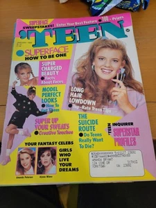 Vintage 'Teen Magazine January 1988 Retro Style Fashion Lifestyle - Picture 1 of 1