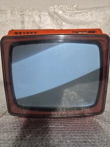 TV TELEVISORE PORTATILE VINTAGE PHILIPS FUNZIONANTE anni 60/70 Type 12 B 610/38L - Foto 1 di 8