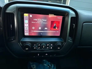 10'' Car Radio Wireless Android CarPlay 2+32GB For 2014-2018 Chevrolet Silverado - Picture 1 of 21