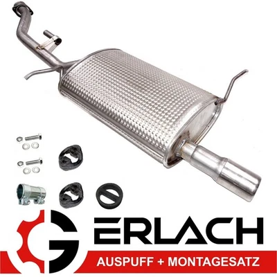 Pot d'échappement pour BMW 3 E36 Compact E36 316 i g 316i 316g silencieux 5771 - Photo 1/4