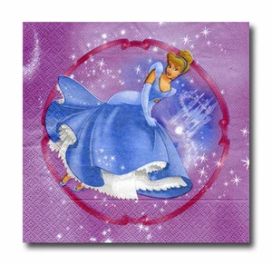 4 Servietten Napkins Tovaglioli  Motivserviette Kindermotiv Princess (086) - Picture 1 of 1