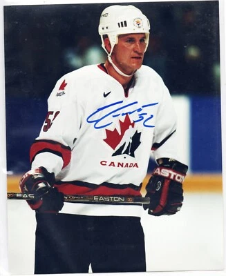 ADAM FOOTE TEAM CANADA  AUTOGRAPHED 8 X 10  HAVA- L@@K Foto 1 de 2