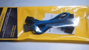 Corsair Internal molex cable for Type 4 Power Supply Blue/Black, 6pin-4molex - Picture 1 of 2