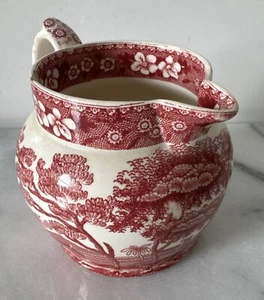 Vintage Tower Pink (Older Backstamp) by SPODE Milk Creamer Jug 3” - Picture 1 of 17