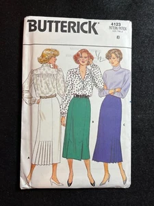 Butterick Schnittmuster 4123 Misses Rock Größe 8 FF UNGESCHNITTEN - Bild 1 von 2