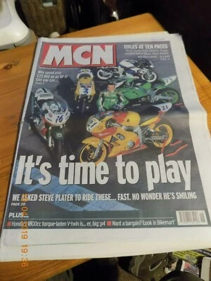  MCN/15,11,2000/honda vtr1000sp-1/buell x1 lightning/triumph tiger/600cc racers - Image 1 of 4