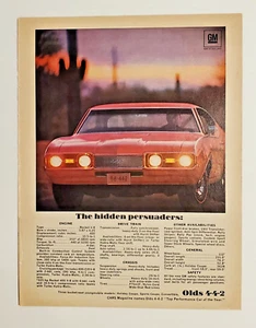 Vintage 1968 Oldsmobile 442 print ad - Picture 1 of 1