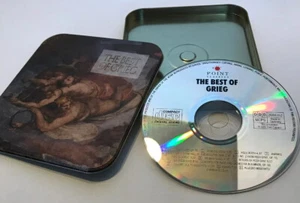 The Best Of Grieg Tin Box Eclipse Records 1995 Ases Death Peer Gynt Lizzio USA - Foto 1 di 6