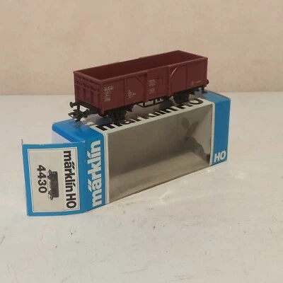 Märklin HO 4430 – Carro scoperto a bordi alti, BOX pari al nuovo M078 - Immagine 1 di 4
