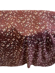 3 Metre Floral Printed 100% Viscose Fabric  56 WidePremium Quality Dress/Skirt - Picture 1 of 6