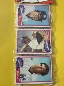 1981 TOPPS TRADED BASEBALL Holiday 12 Card Rack NEW YORK YANKEES RICK REUSCHEL - Picture 1 of 5