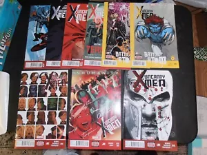 Uncanny X-Men #8-16 (Marvel, 2013) 9 libros en estado bastante bueno/casi nuevo a casi nuevo - Imagen 1 de 1