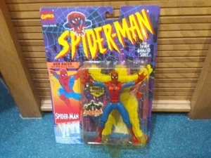 Marvel Spider-Man Animated Series Super Poseable Figure Toy Biz 1994 - Picture 1 of 7