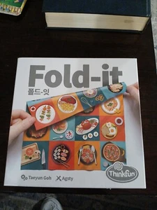 ThinkFun 2017 Fold-It Brainteaser Challenge Fabric Game Innovative New U54 - Picture 1 of 7