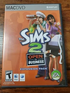 Sims 2: Open for Business (Apple, 2006) MACDVD Mac - Picture 1 of 3