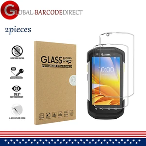 2Pcs New Tempered Screen Protector for Motorola Symbol TC70 TC75 TC77 - Picture 1 of 6