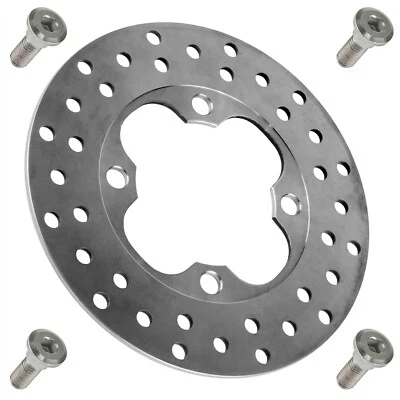 Rotor de disco de freno delantero para Honda Rancher 420 TRX420FPA 4x4 AT 2010-2014 con perno Foto 1 de 4