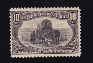 US 290 10c Trans-Mississippi Unused VF OG LH SCV $150 (BB7) - Picture 1 of 2