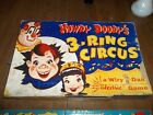 Vintage Howdy Doody 3-Ring Circus Board Game A Wiry Dan Electric Game  untested