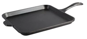 Lodge 11 Inch Cast Iron Square Griddle Seasoned for Easy Release Cooking - Picture 1 of 3