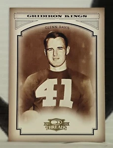 2006 DONRUSS PLAYOFF THREADS ** GLENN DAVIS ** #CGK-29 " GRIDIRON KINGS " - Bild 1 von 2