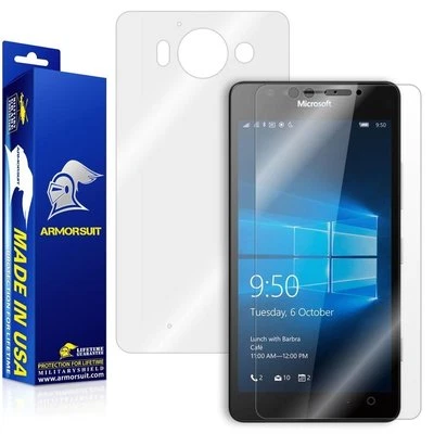ArmorSuit MilitaryShield Lumia 950 Screen Protector + Full Body Skin Protector - Image 1 of 4