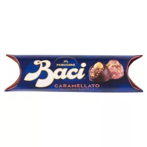 BACI PERUGINA CARAMELLATO ALLE MANDORLE TUBINO DA 3 PEZZI LIMITED EDITION - Picture 1 of 3