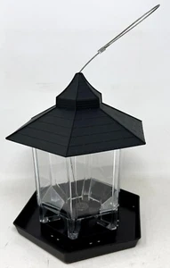New Hexagon Gazebo Panorama Hanging Garden Wild Bird Seed Birdseed Feeder - Picture 1 of 4