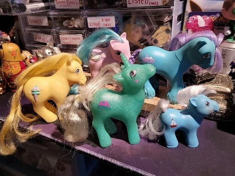 MLP Star Hopper Baby Clipper My Little Pony G1, Mail Order Only Lot Cover