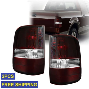 Par de luces traseras rojas ahumadas para Ford F150 F-150 2004 2005-2008 - Imagen 1 de 7