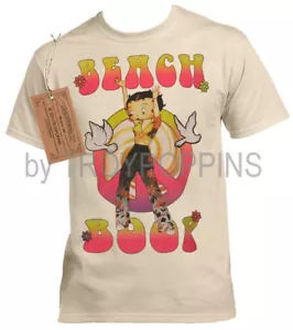 1-BEACH BOOP BETTY PEACE PALOMA HIPPI VACACIONES ROPA DIVERTIDA IMPRESA GRÁFICA CAMISETA - Imagen 1 de 11