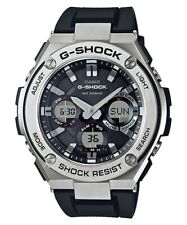 Casio Gsts100d-1a4 Gent's Ana-digi Black Dial World Time Watch