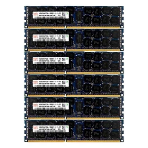 PC3L-10600 6x16GB HP Proliant BL460C BL420C BL660c DL160 DL360E G8 Memory Ram - Picture 1 of 1
