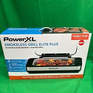 Power XL Smokeless Grill Elite Plus New (br39)
