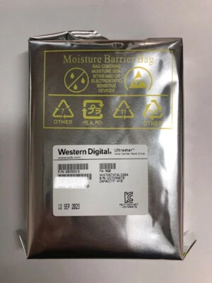 WD Ultrastar HUS726T4TALS204 4TB 7.2K 3.5" 12Gbps SAS Hard Drive - Brand New - Image 1 of 2
