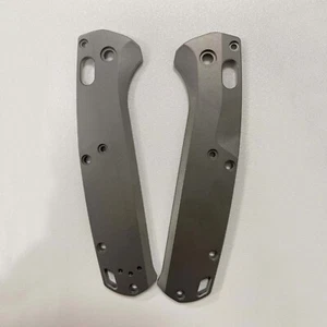 1 Pair New Custom Made Titanium Alloy Handle Scales for Benchmade 15535 Knives - Bild 1 von 2