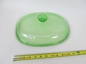Pyrex grüner Deckel F-14-C für Corning Bräter F-14-B Pfanne - Bild 1 von 3