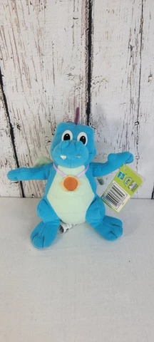 Dragon Tales Ord Flying 6" Blue Plush 1999 Playskool Hasbro Stuffed Animal Cover